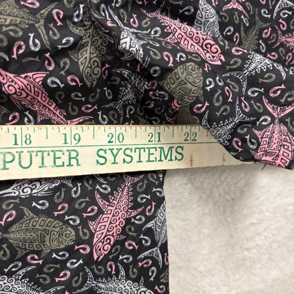 Columbia Shirt Mens Medium Fishing PFG Swordfish Hawaiian Lightweight Breathable - Picture 4 of 6